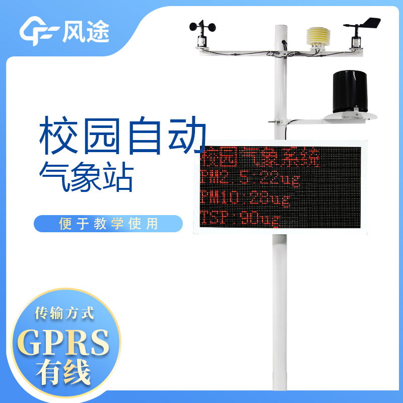 校園自動氣象站具備哪些基本功能呢？